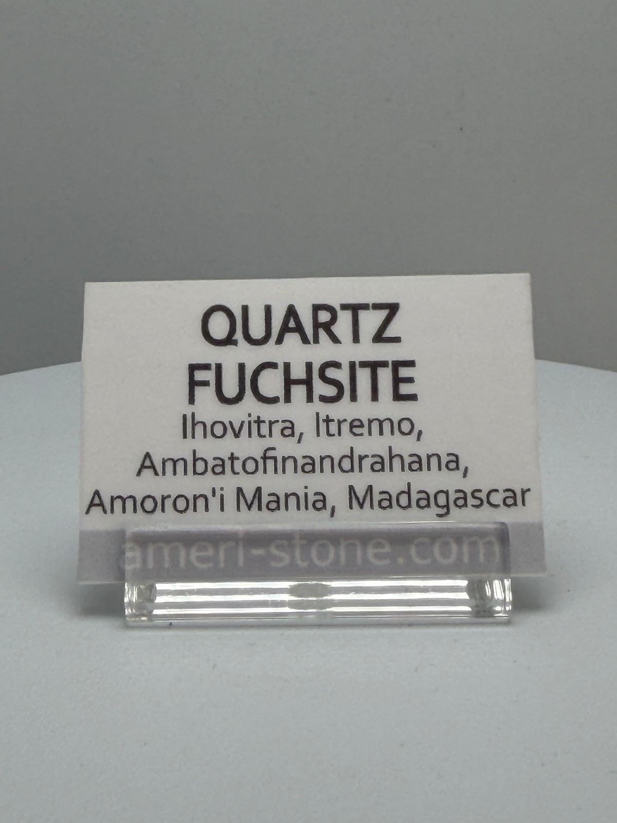 【SALE】水晶andフックサイト　マダガスカル産　sa010
