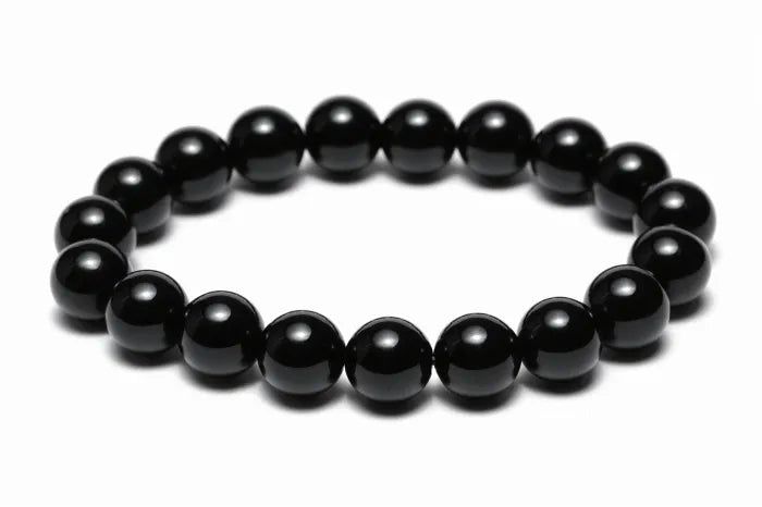 【AAAランク】モリオン(黒水晶)ブレスレット【10mm玉】