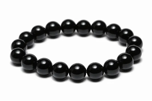 【AAAランク】モリオン(黒水晶)ブレスレット【10mm玉】