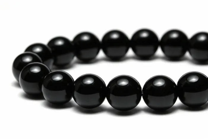 【AAAランク】モリオン(黒水晶)ブレスレット【10mm玉】