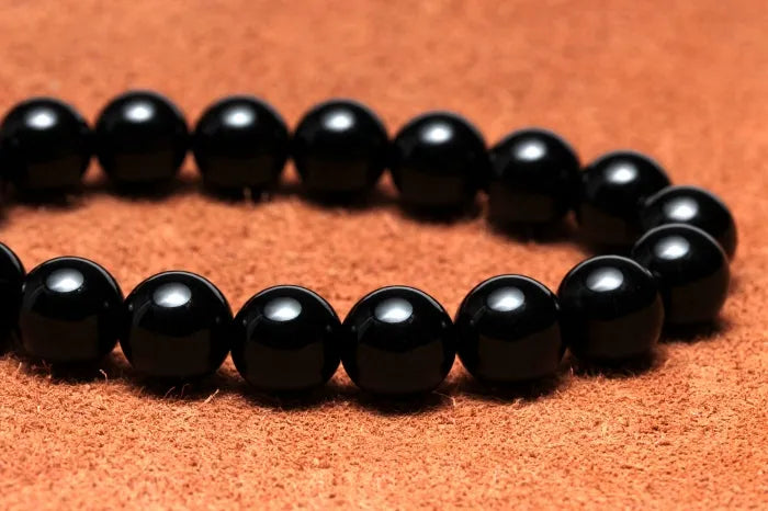 【AAAランク】モリオン(黒水晶)ブレスレット【10mm玉】
