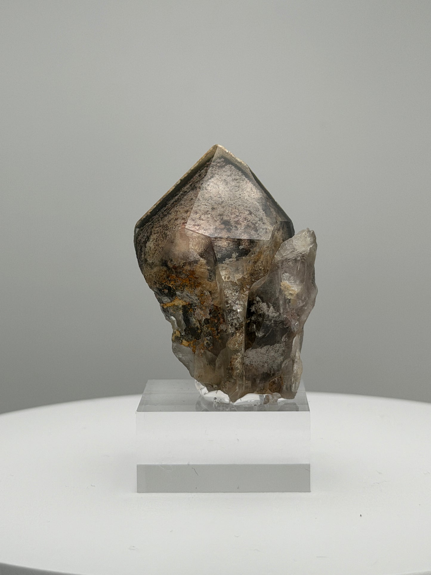 【ブラジル　ジアマンチーナ産】 ガーデンクォーツ　自然結晶　002