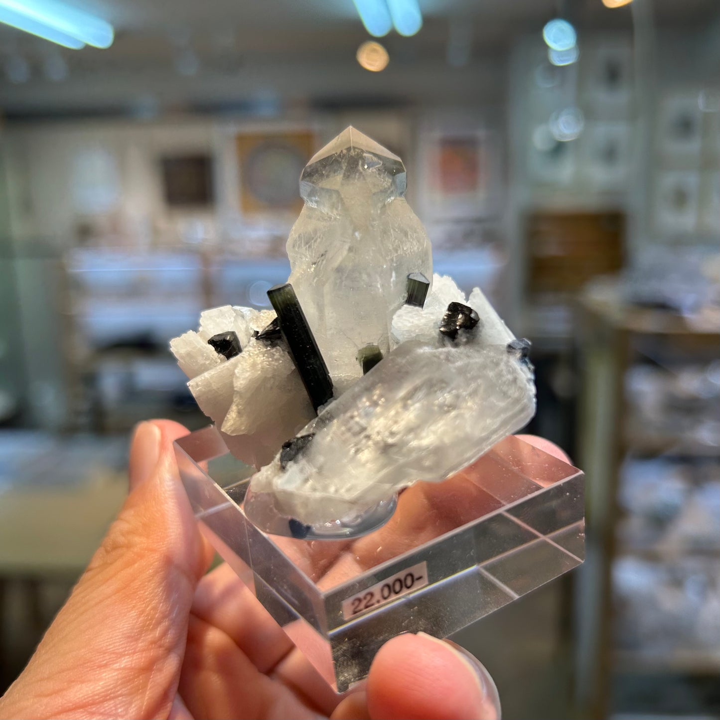 002 YouTubeライブ　トルマリン/水晶 パキスタン